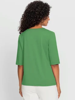 T-shirt en v toucher doux et agréable
