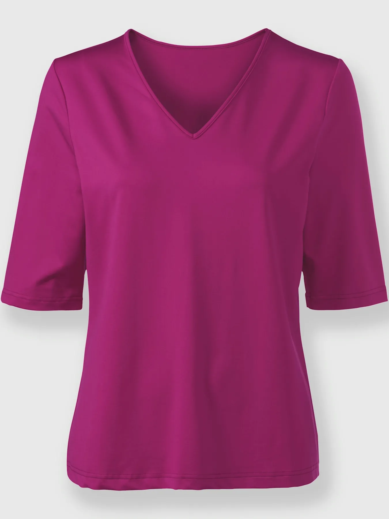 T-shirt en v toucher doux et agréable