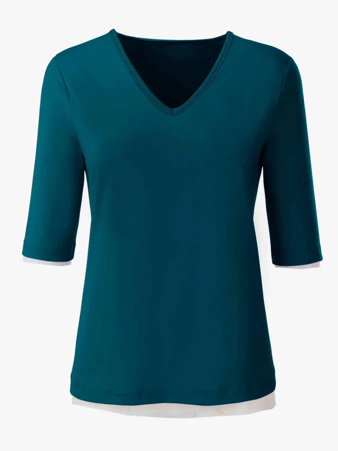 T-shirt en v toucher doux et agréable