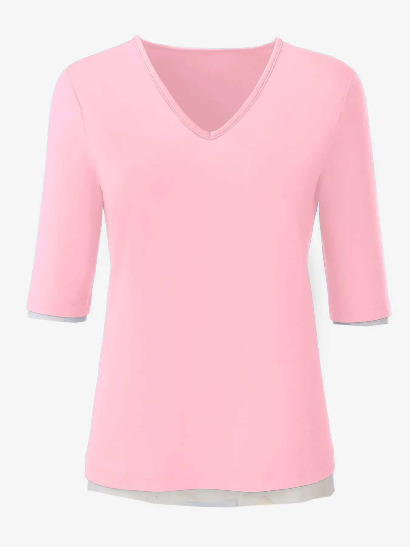 T-shirt en v toucher doux et agréable