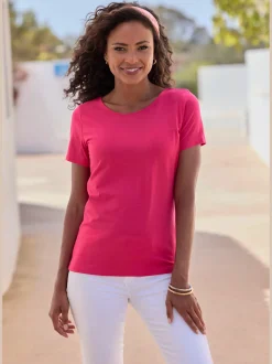 T-shirt encolure ronde