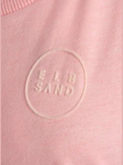 T-shirt encolure ronde avec bords côtes