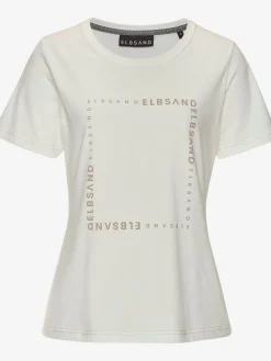 T-shirt encolure ronde avec bords côtes