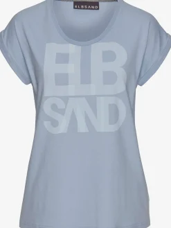 T-shirt encolure ronde dégagée