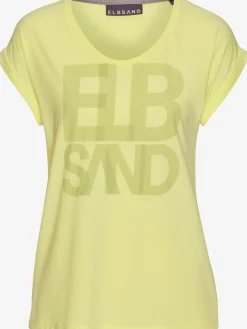 T-shirt encolure ronde dégagée