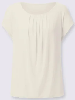T-shirt femme élégant drapé