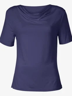 T-shirt féminin élégant col bénitier