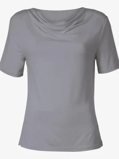 T-shirt féminin élégant col bénitier