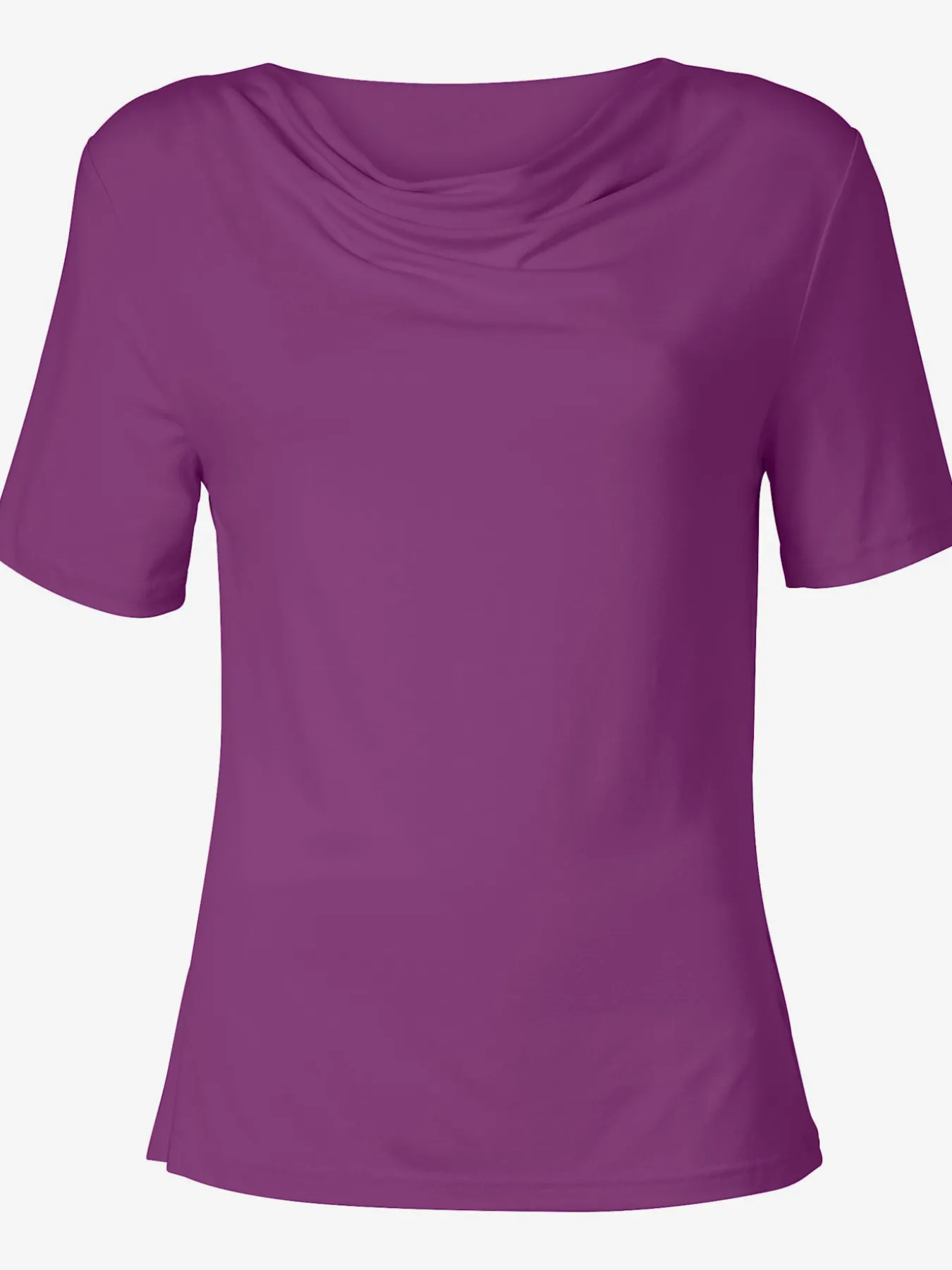 T-shirt féminin élégant col bénitier