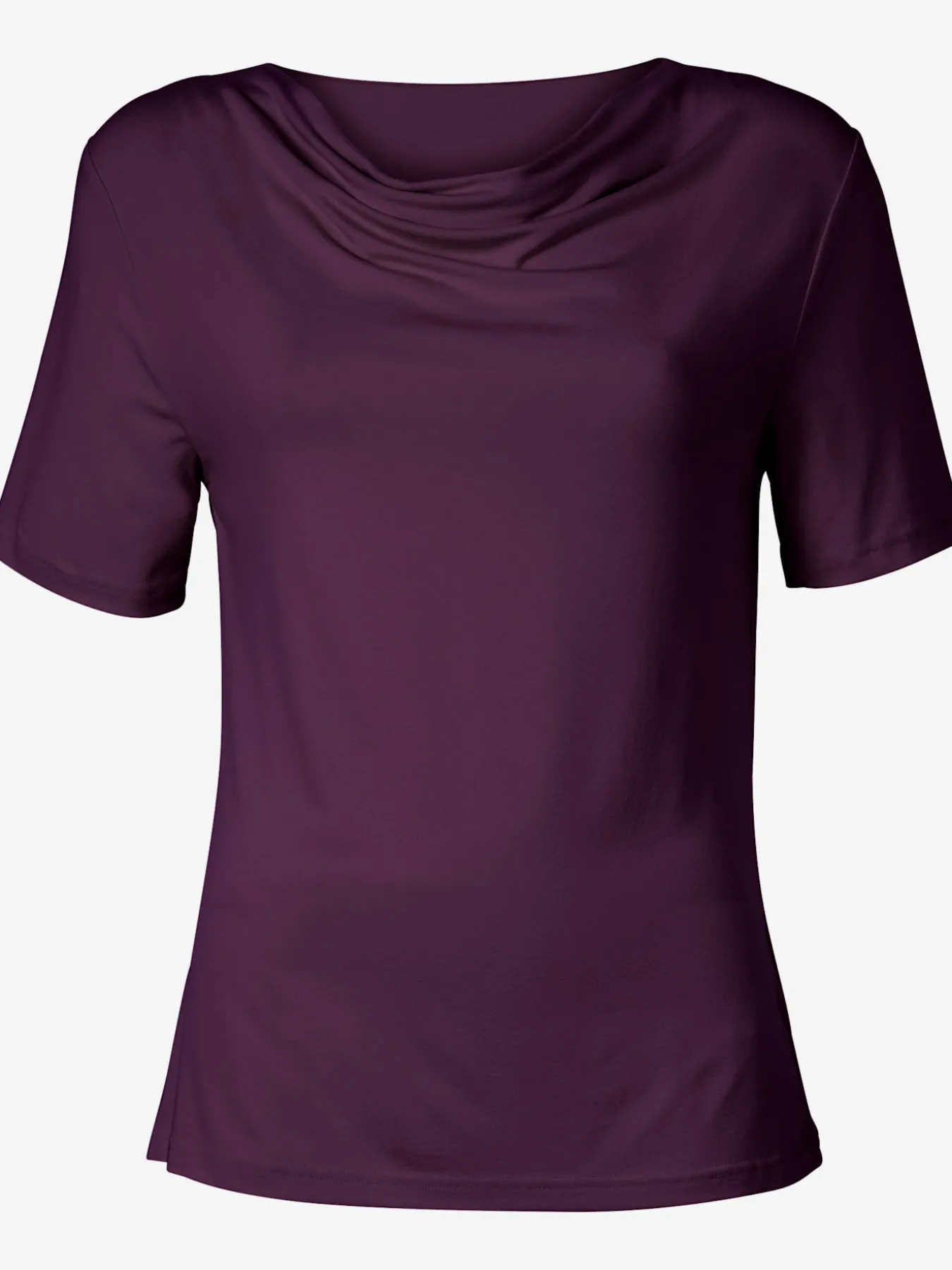T-shirt féminin élégant col bénitier