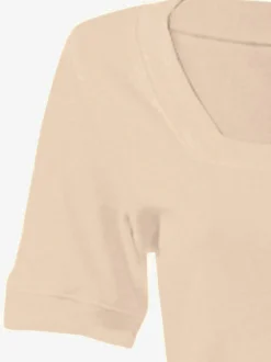T-shirt grande encolure carrée