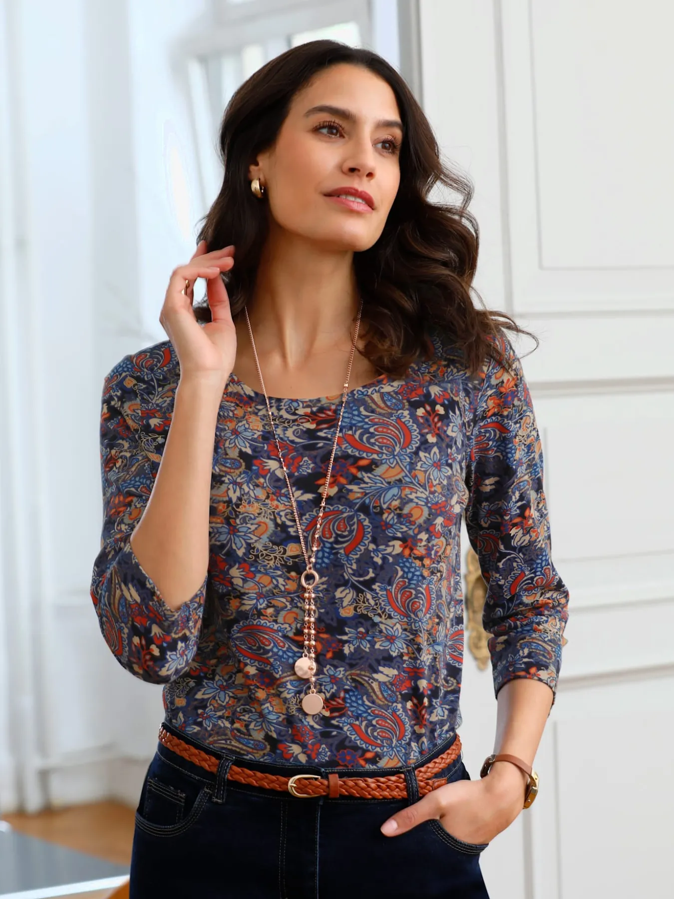 T-shirt imprimé 50% coton