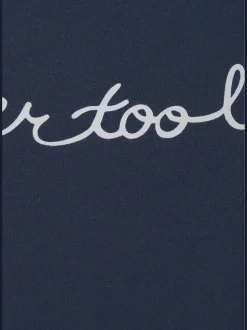T-shirt imprimé « never too late » tendance devant