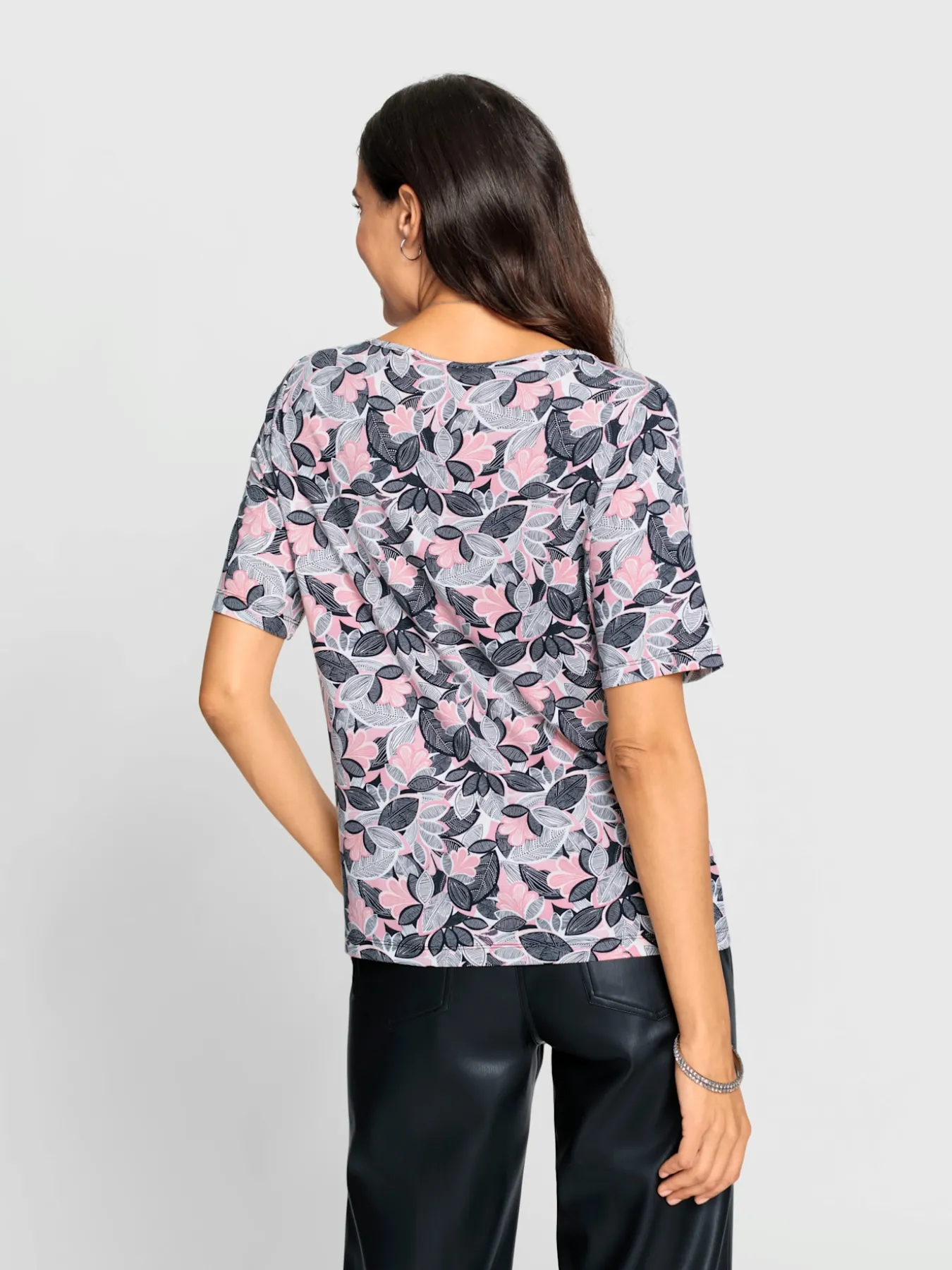 T-shirt imprimé avec viscose (ecovero)