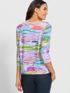 T-shirt imprimé entretien facile