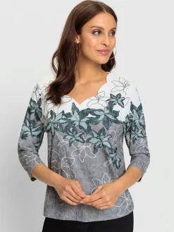 T-shirt imprimé entretien très facile
