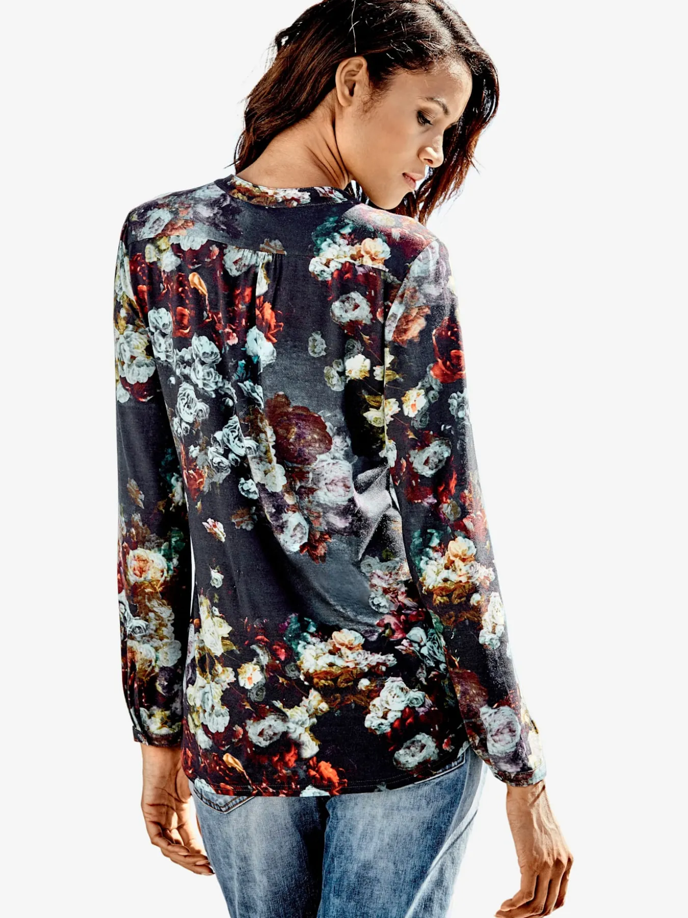 T-shirt imprimé floral tendance