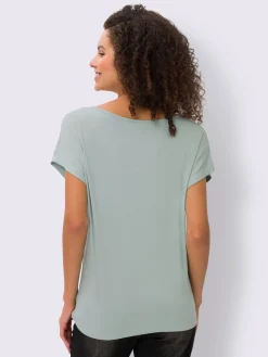 T-shirt imprimé imprimé floral devant