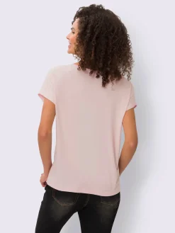 T-shirt imprimé imprimé floral devant