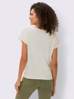 T-shirt imprimé imprimé floral devant