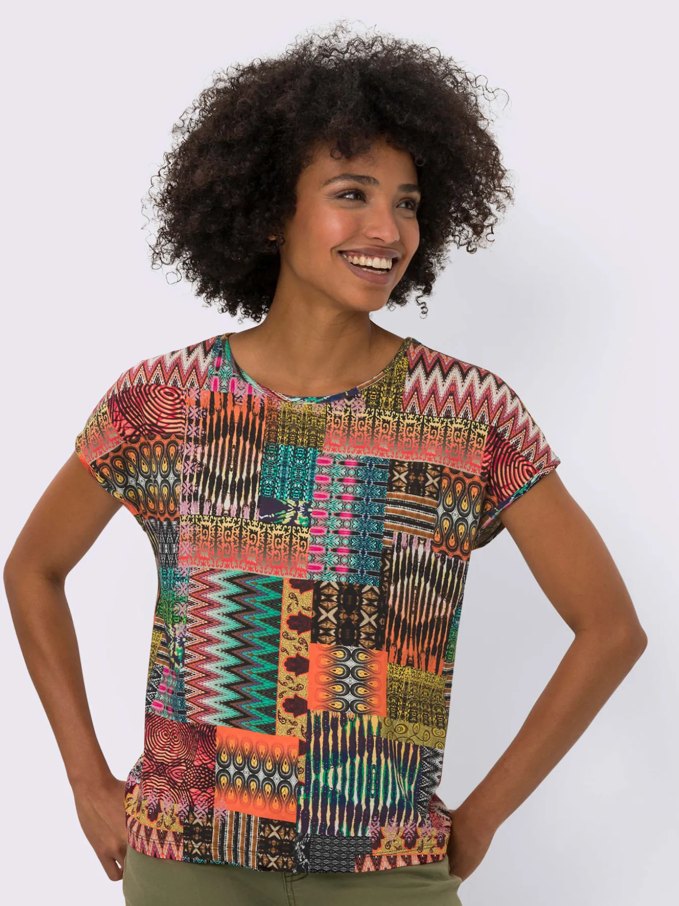 T-shirt imprimé imprimé moderne