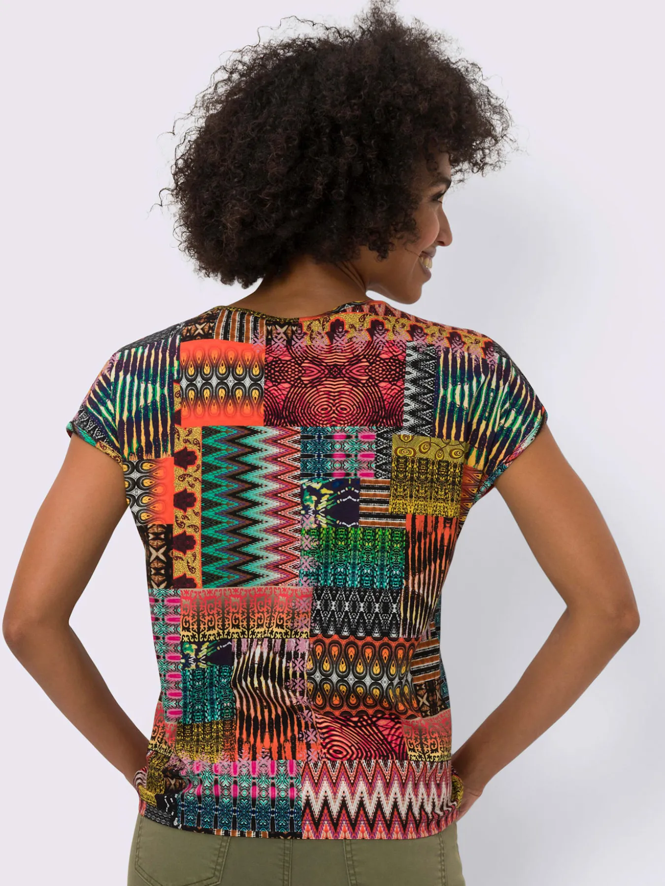 T-shirt imprimé imprimé moderne