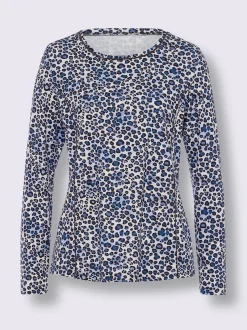 T-shirt imprimé joli motif léopard