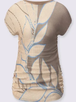 T-shirt imprimé matière facile à entretenir