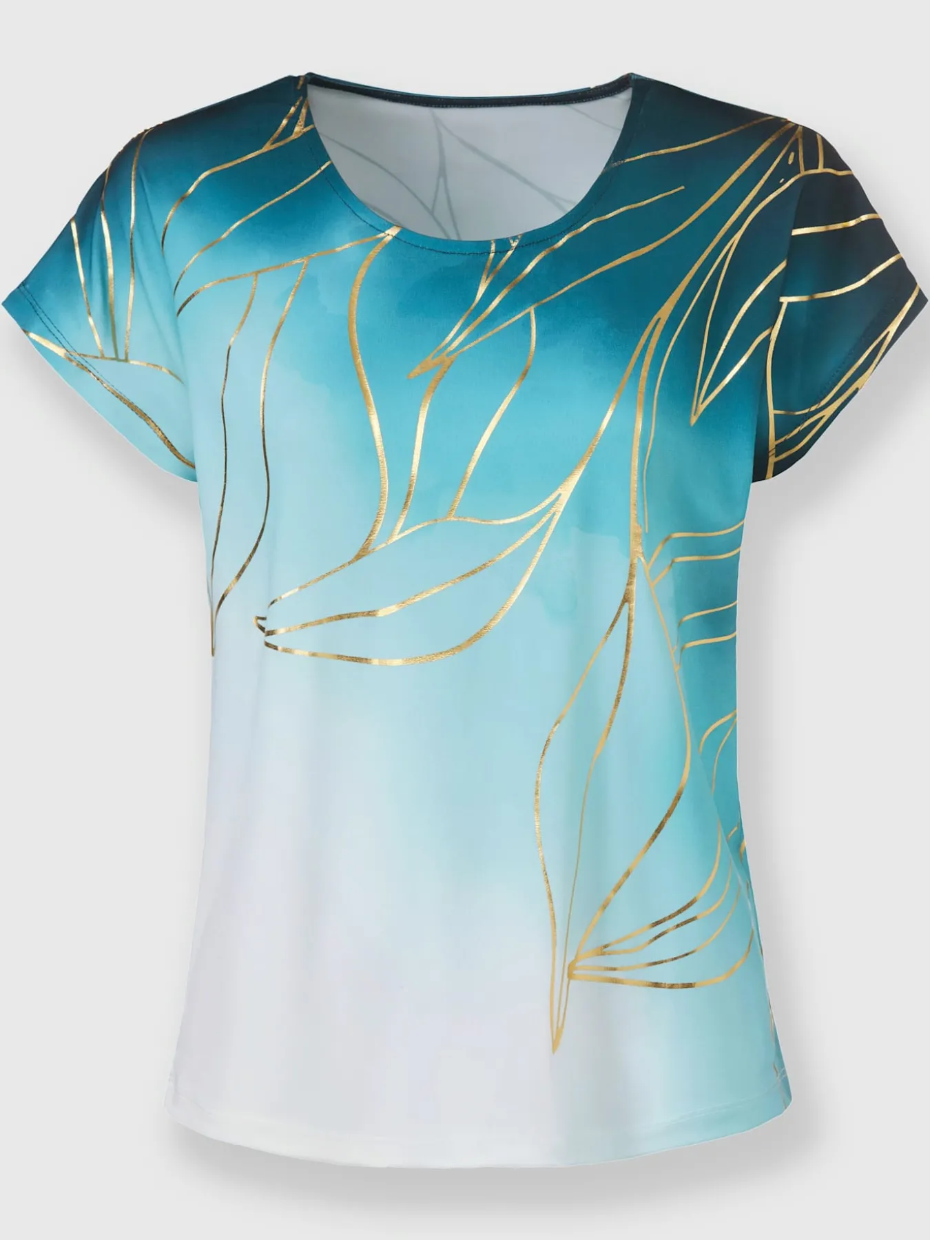 T-shirt imprimé matière supérieure facile d'entretien