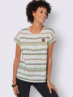 T-shirt imprimé pur coton