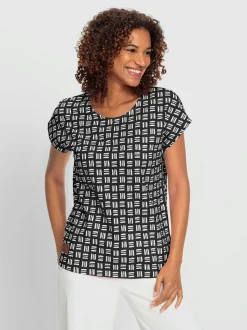 T-shirt imprimé pur coton