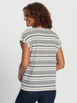T-shirt imprimé pur coton