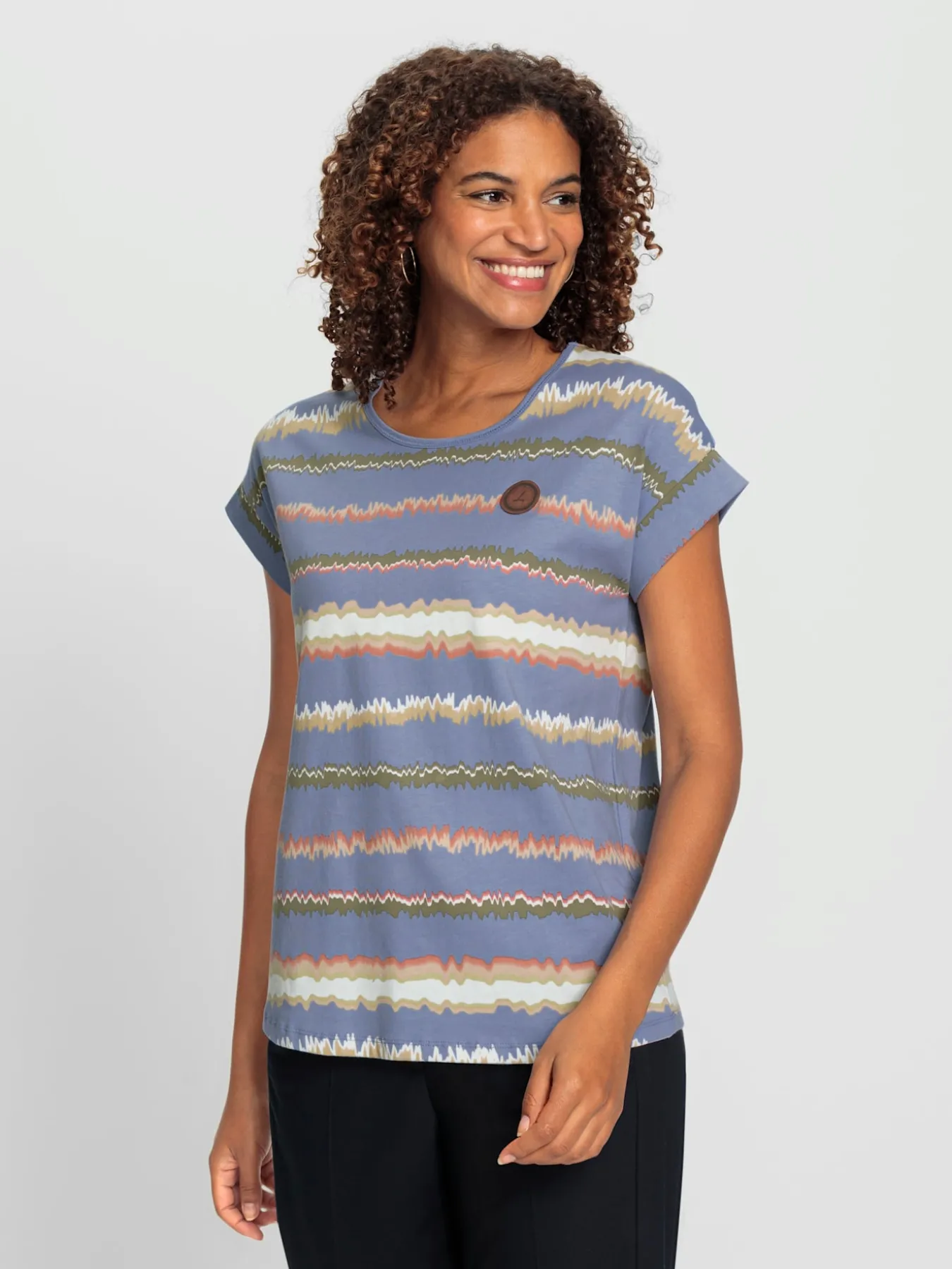 T-shirt imprimé pur coton