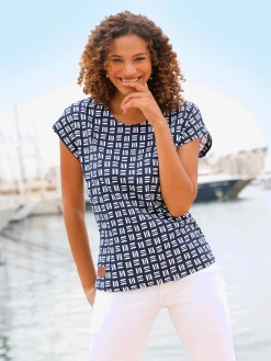 T-shirt imprimé pur coton