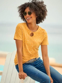 T-shirt imprimé qualité coton doux sur la peau