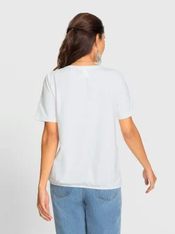 T-shirt imprimé qualité coton doux sur la peau
