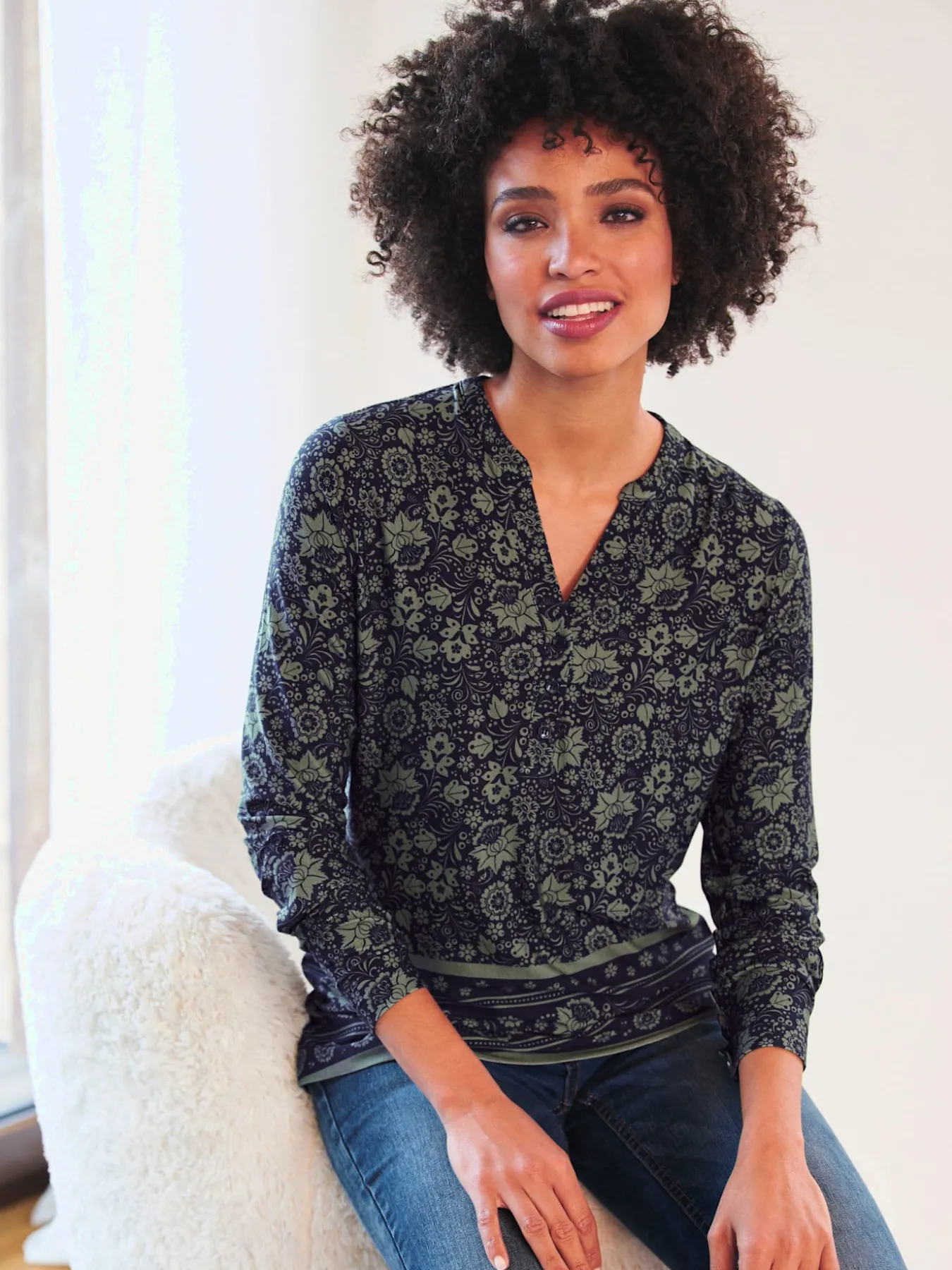 T-shirt imprimé qualité jersey fluide et douce