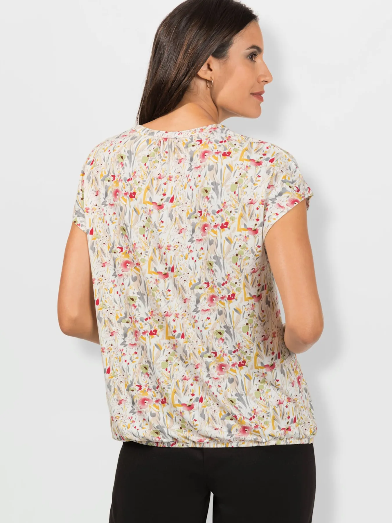 T-shirt imprimé viscose
