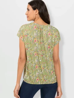T-shirt imprimé viscose