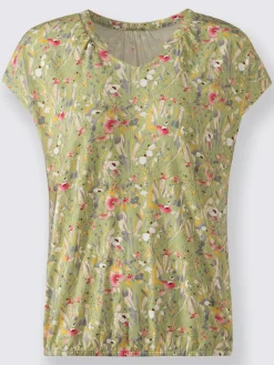 T-shirt imprimé viscose
