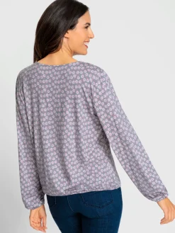 T-shirt imprimé viscose