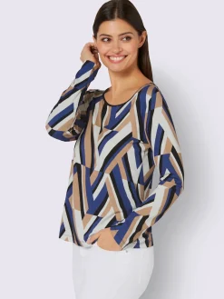 T-shirt imprimé viscose