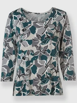 T-shirt imprimé viscose