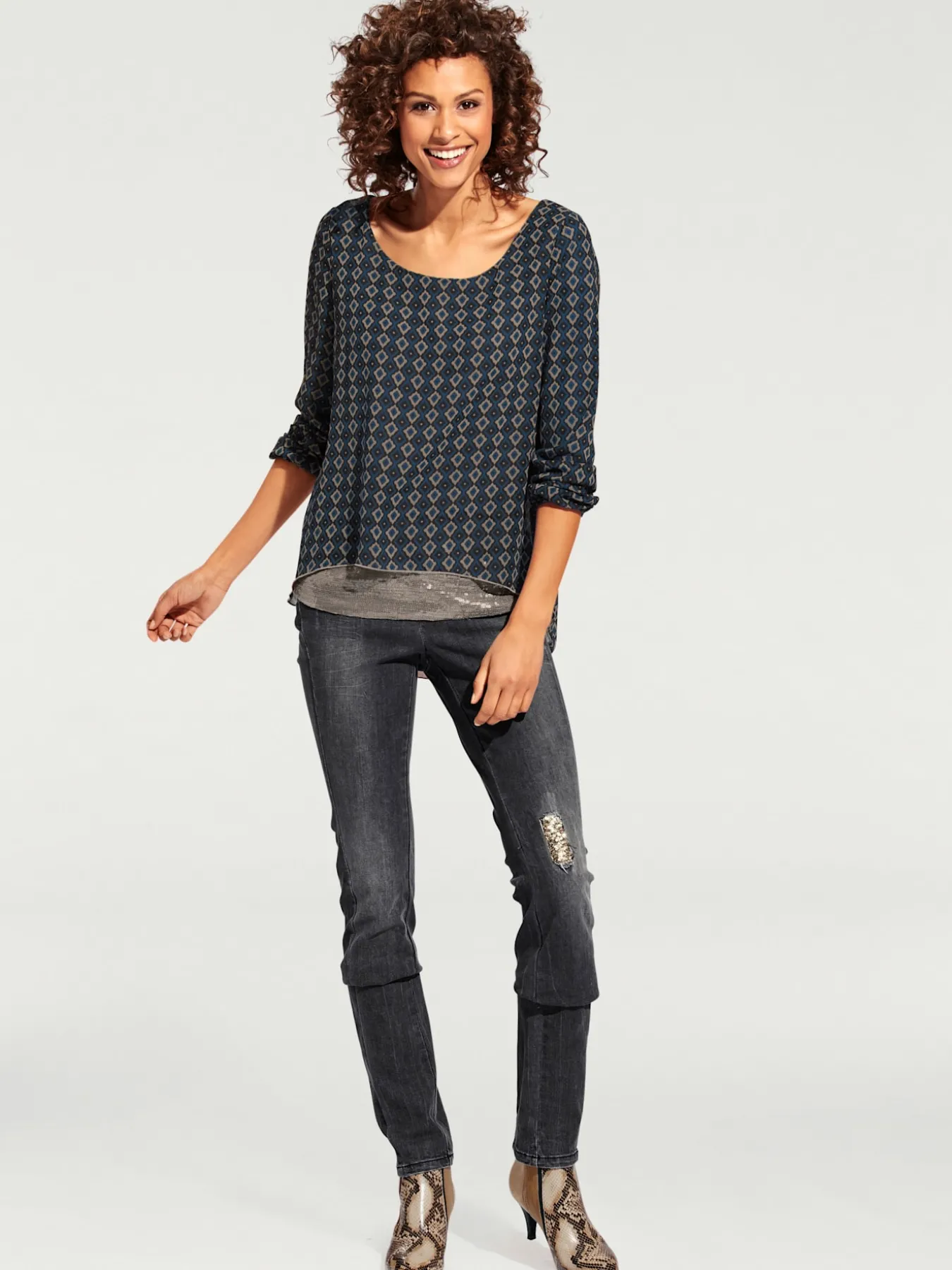 T-shirt joli look 2 en 1