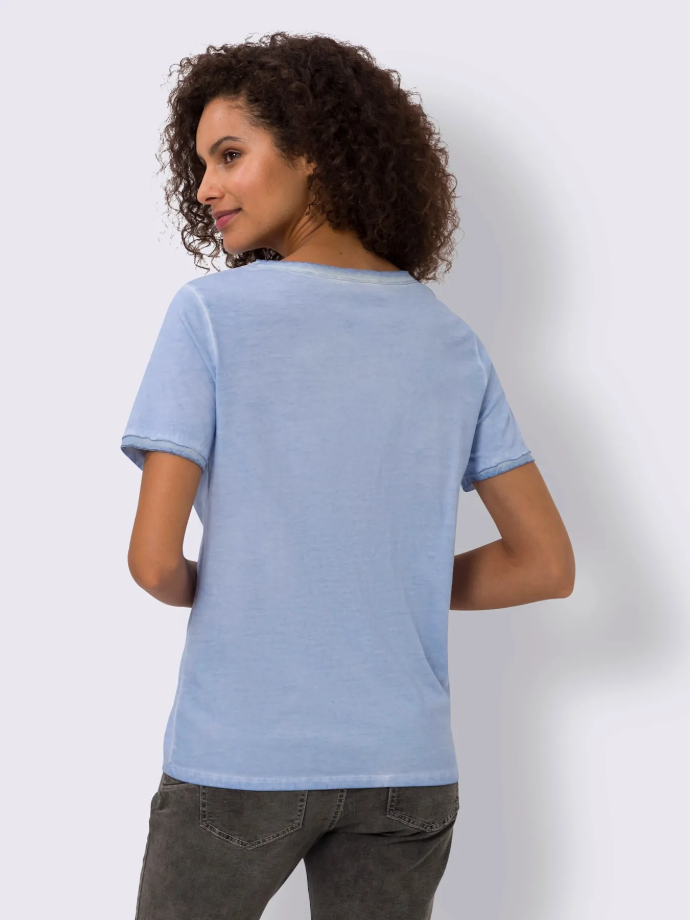 T-shirt jolie broderie