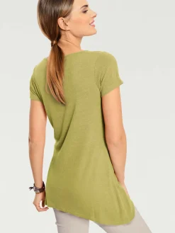 T-shirt long coupe évasée tendance