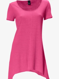 T-shirt long coupe évasée tendance