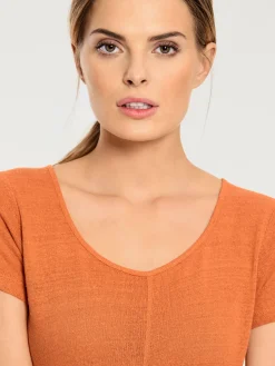 T-shirt long coupe évasée tendance
