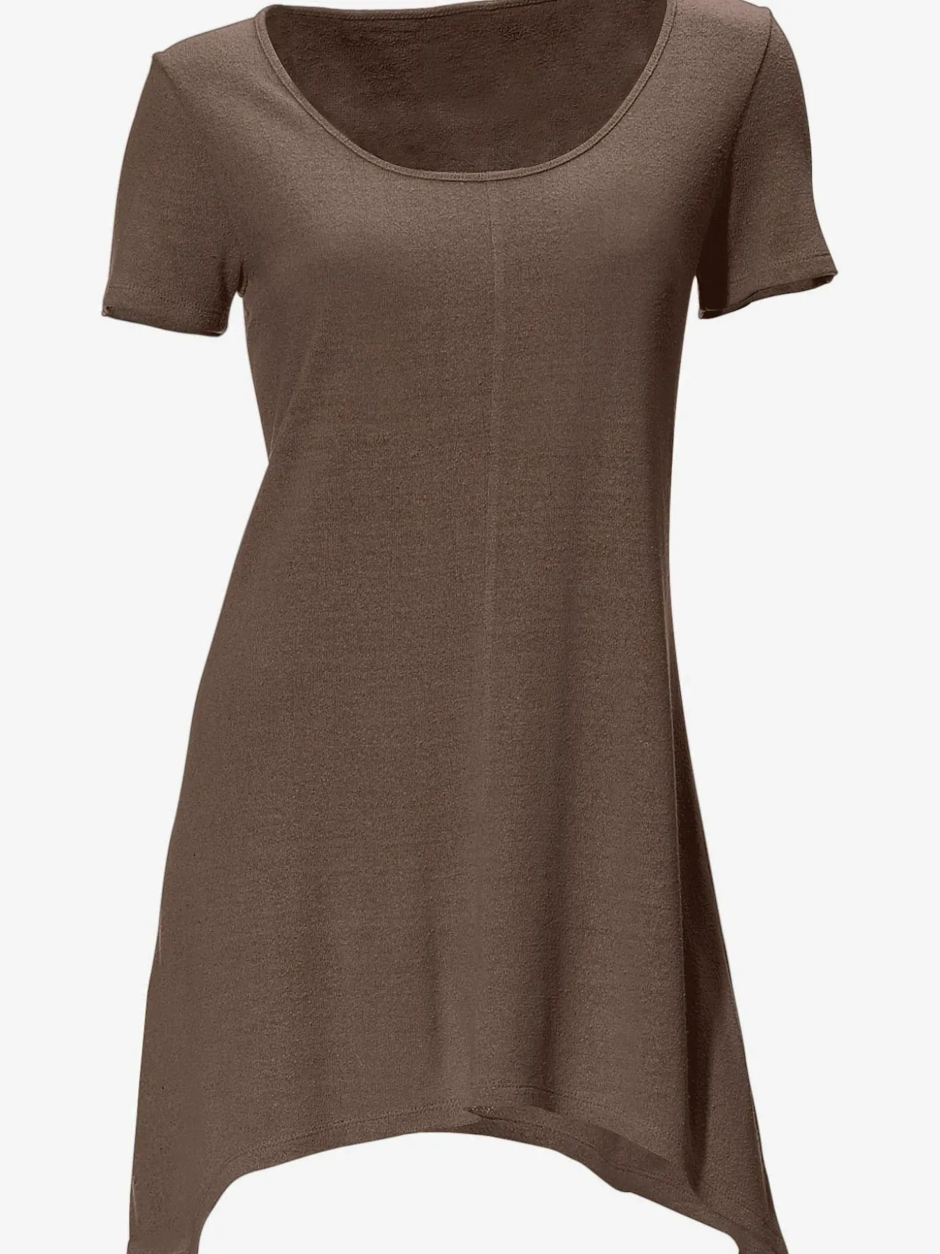T-shirt long coupe évasée tendance