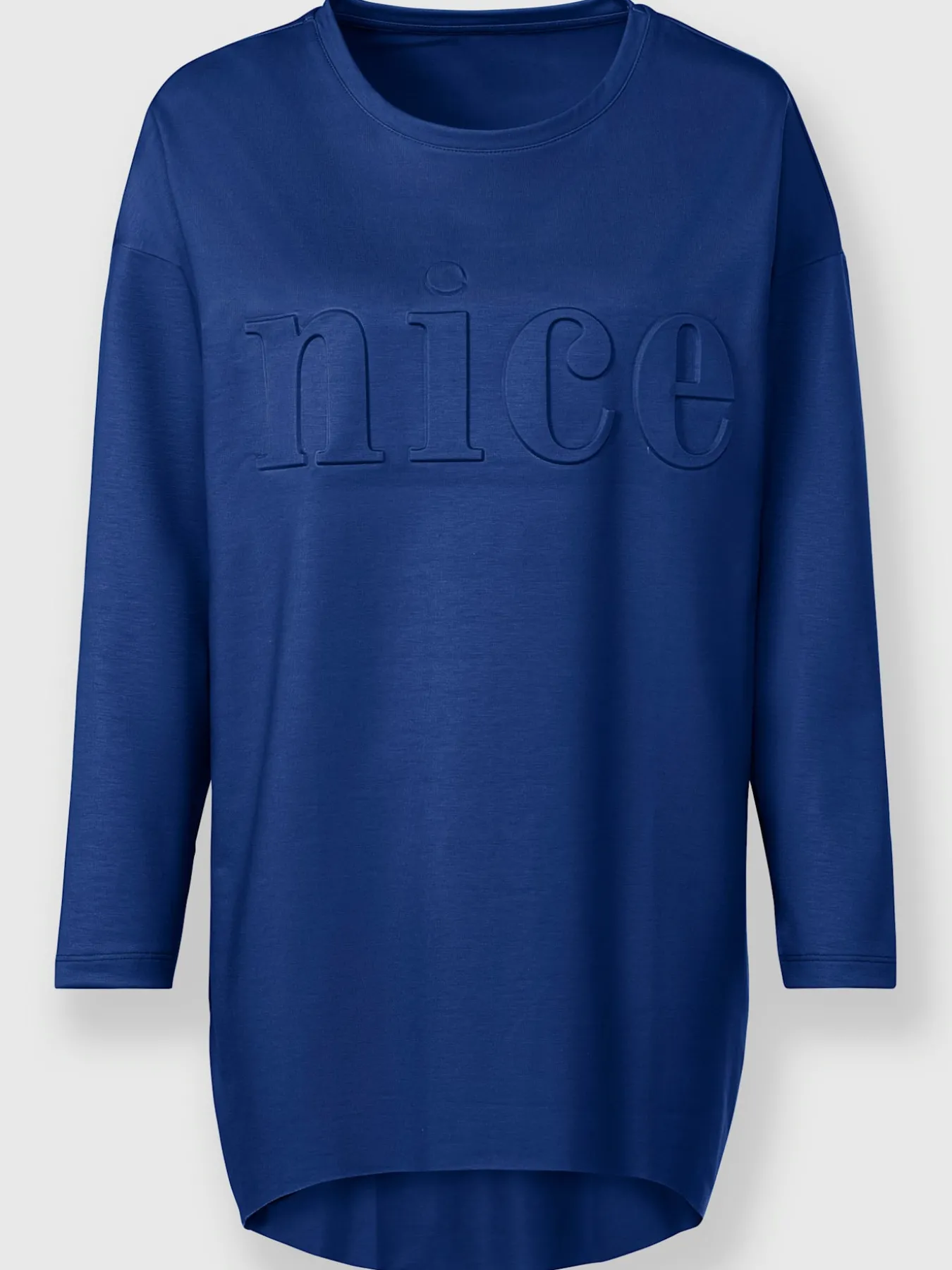 T-shirt long inscription tendance